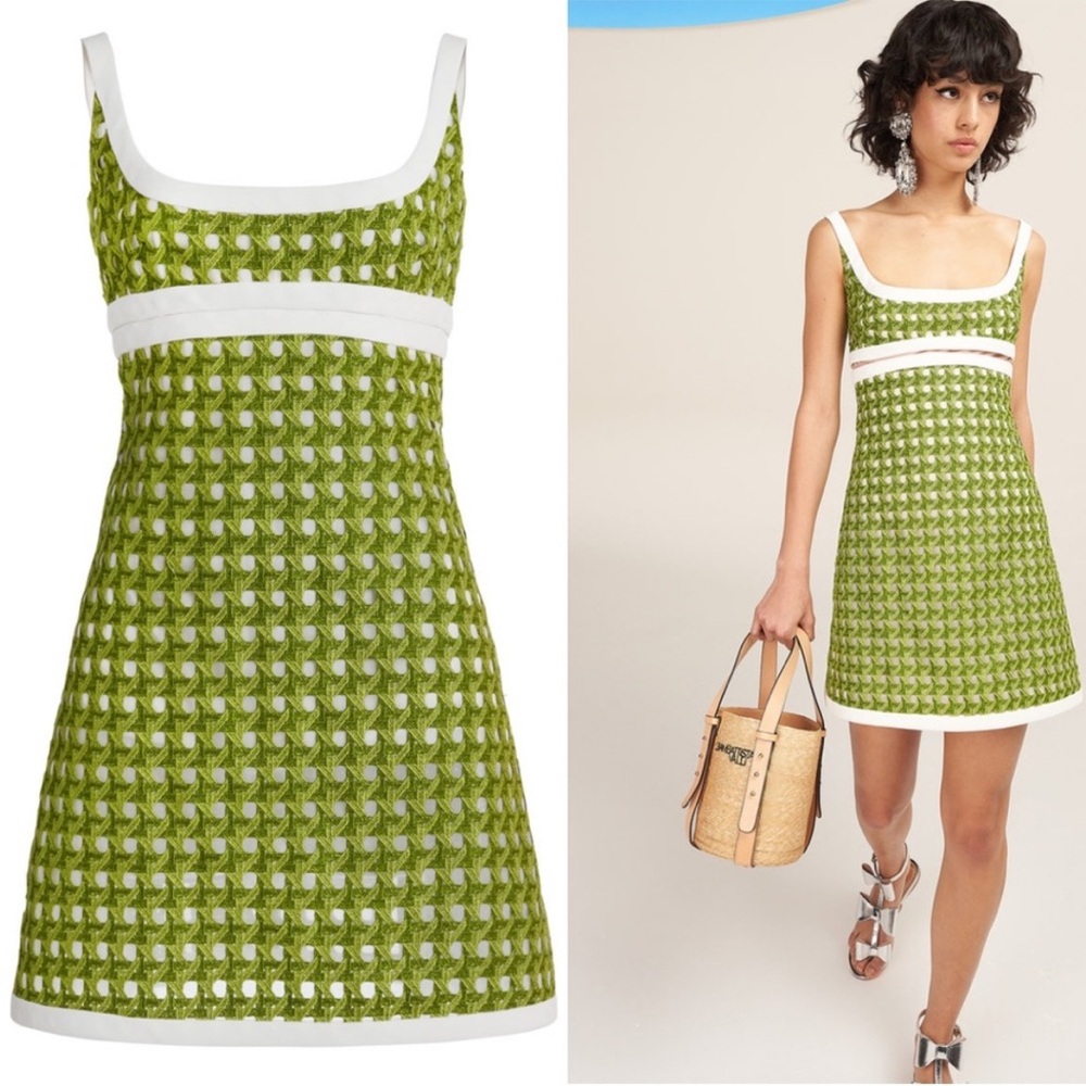 NWT Giambattista Valli Resort ‘23 Sleeveless
Woven Dress